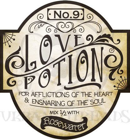 Love Potion... | Halloween bottles, Halloween labels, Potion labels