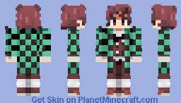 Tanjiro Minecraft Skin