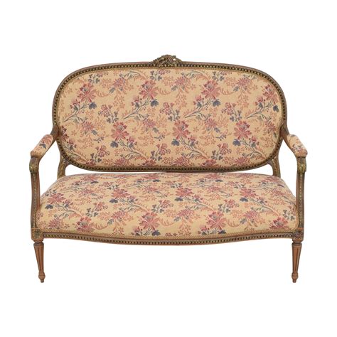 Vintage Floral Settee Sofa | 66% Off | Kaiyo