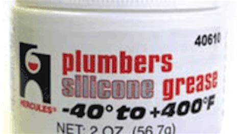 PLUMBERS SILICONE GREASE | Contractor