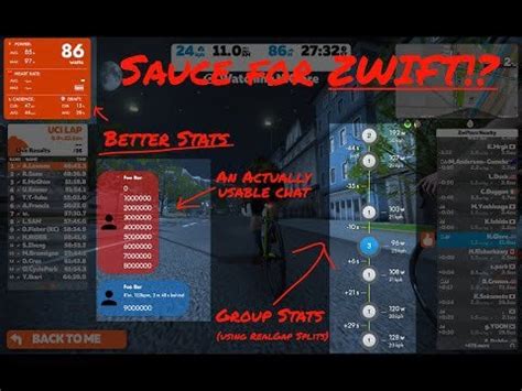 Sauce for Zwift sneak peak : r/Zwift