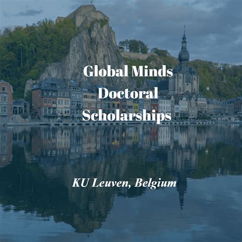 KU Leuven Global Minds Doctoral Scholarships - International Scholarships