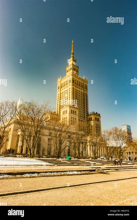 Warsaw Palace of Culture and Science Stock Photo - Alamy