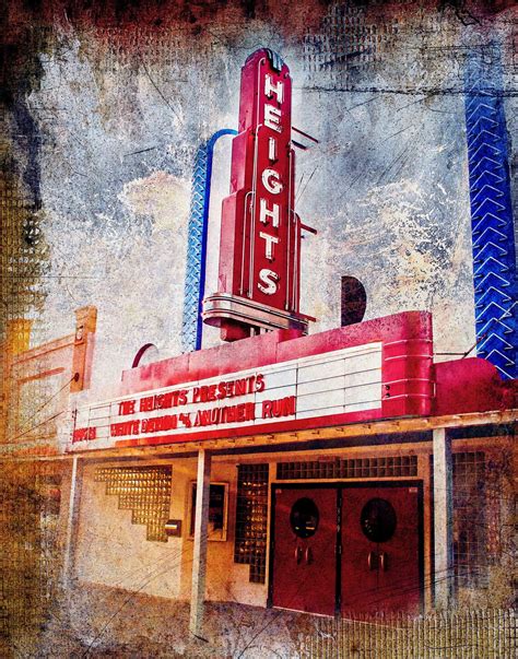 Heights Theater Houston Texas | Etsy