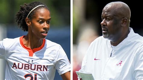 Kori Locksley, daughter of Alabama offensive coordinator Mike Locksley, plays soccer for Auburn