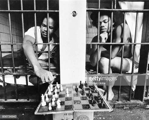 Two inmates play chess at the Pontiac Correctional Center in Pontiac ...