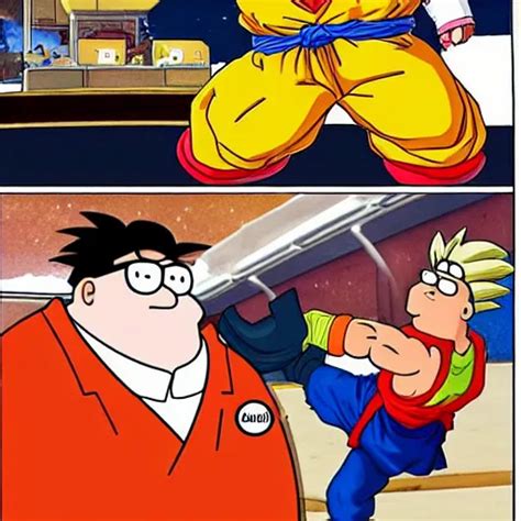 peter griffin vs goku | Stable Diffusion | OpenArt