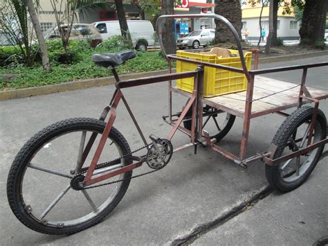 Home made cargo tricycle | Mexico Bike Tour | Flickr