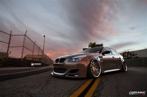 Tuning BMW M5 E60 side