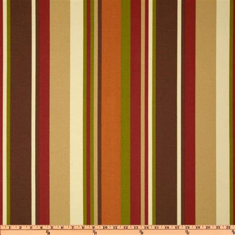 Classic Awning Stripe with a Twist! Indoor and OUTDOOR Sun Safe Famous Maker Outdoor Fabric SRI131