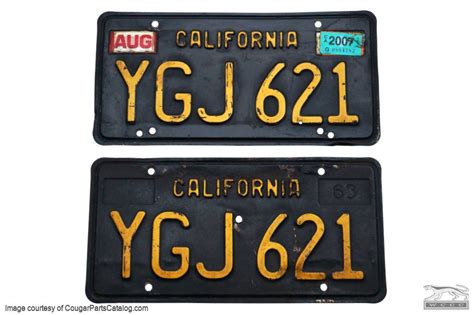 CALIFORNIA License Plate;Condition is New. - seensociety.com