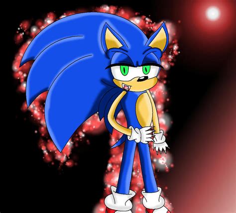 Vampire Sonic by X-UnKnownRituals on DeviantArt