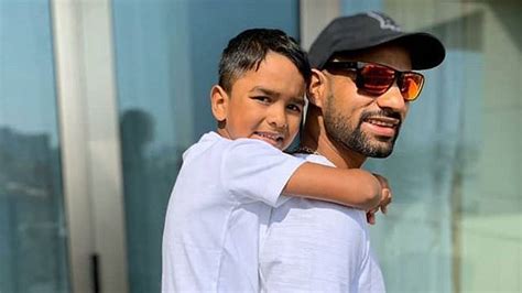 Watch: Shikhar Dhawan & Son Zorawar Make Good Use of the Unexpected Break