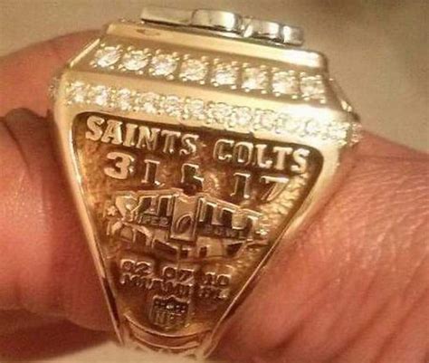 A Saints Super Bowl ring is for sale on Craigslist for $45,000 (O.B.O ...