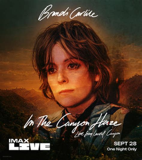 Brandi Carlile confirms exclusive IMAX Live concert experience “Brandi Carlile: In The Canyon ...