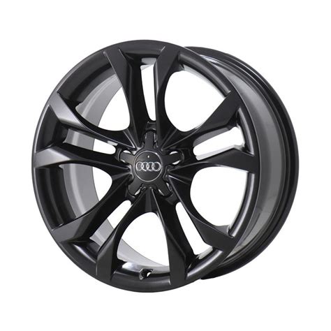 AUDI A5 wheels rims wheel rim stock genuine factory oem used replacement 58841 GLOSS BLACK HOL ...