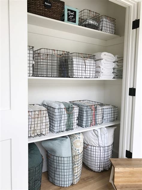 Simply Done: The Most Beautiful Linen Closet - Simply Organized | Home organization, Linen ...