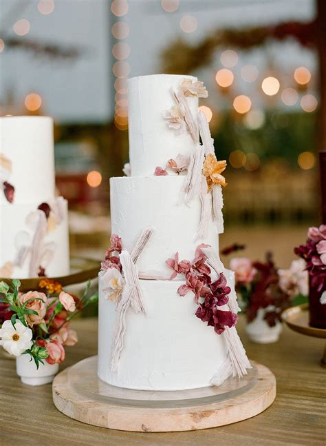 Fall Wedding Cakes