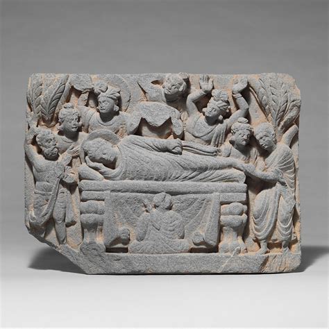 Death of the Buddha (Parinirvana) | Pakistan (ancient region of ...