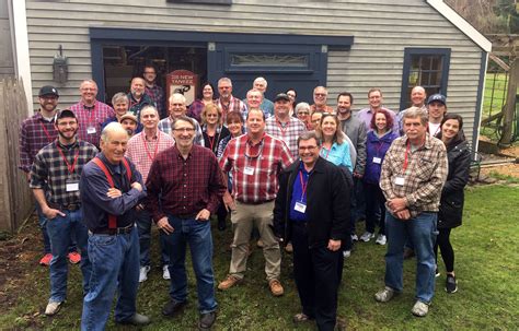 Insiders pose outside the New Yankee Workshop with Russ Morash and Norm Abram | Workshop ...