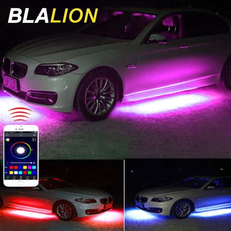 12V-Under-Car-LED-Lights-Underglow-Flexible-Strip-Lights-RGB-Atmosphere ...