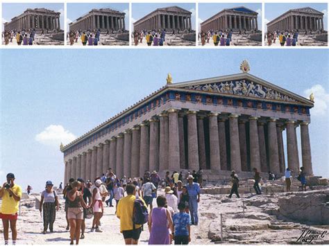 restored parthenon - a photo on Flickriver