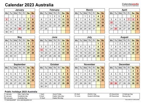 year 2023 calendar victoria calendar 2022 australia calendar 2023 ...