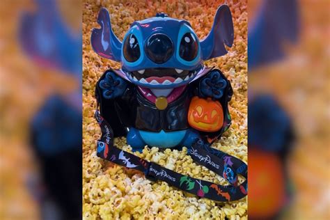 Vampire Stitch Popcorn Bucket Coming to Disneyland - WDW News Today