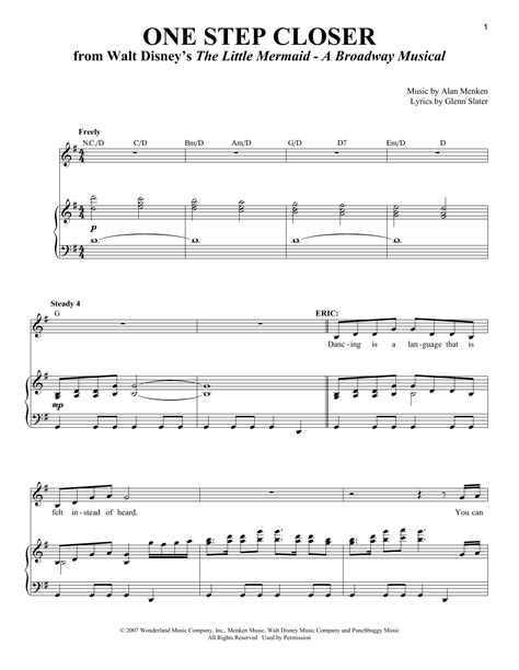 One Step Closer | Sheet Music Direct