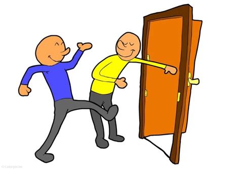 The Lighter Side: The Etiquette of Door Holding