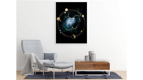 Solar System Art Print Artwork Poster Planets Space - Etsy