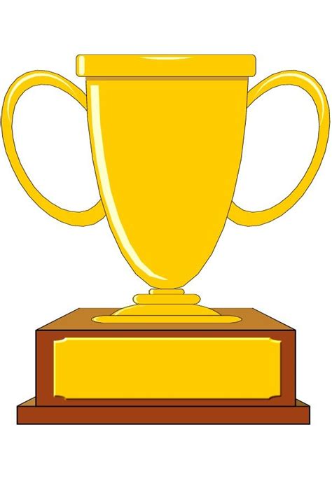 Printable Trophy Template - Printable Templates