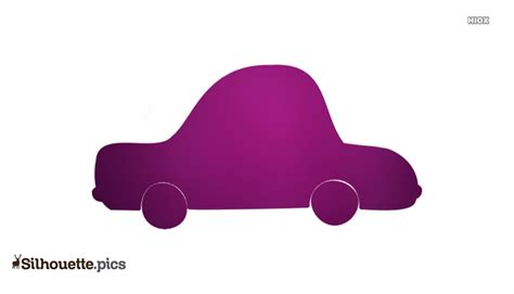 Cartoon Car Silhouette Images, Pictures