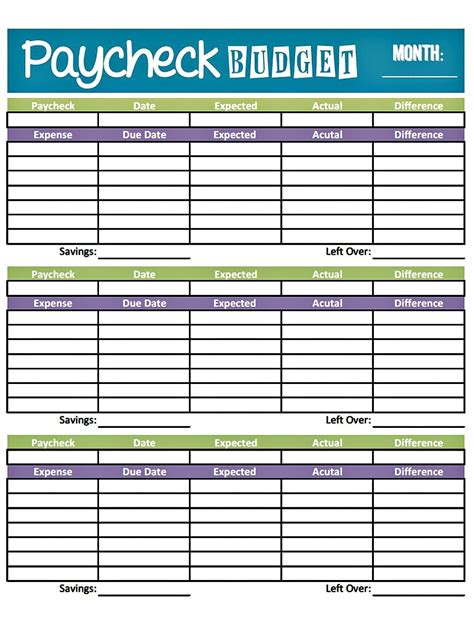 Monthly Budget Form Fillable Free Monthly Budget Spreadsheet Template Spreadsheet Templates for ...