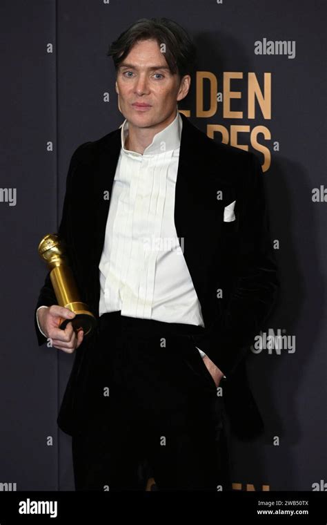 Cillian murphy golden globe awards 2024 hi-res stock photography and ...