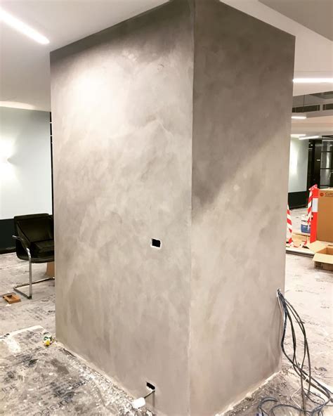 Smooth concrete finish Venetian Plaster By Renaissance Decor | Smooth ...