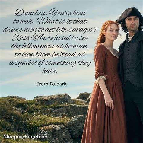 Poldark Quote – Sleeping Angel