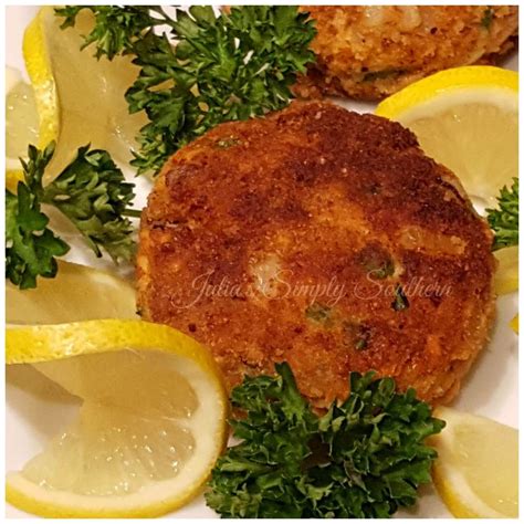 Salmon Croquettes - Julias Simply Southern