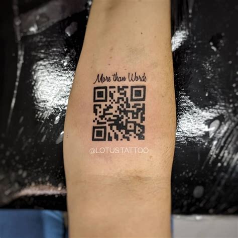 11+ Qr Code Tattoo That Will Blow Your Mind!