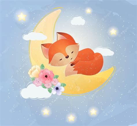 Premium Vector | Cute little baby animal character