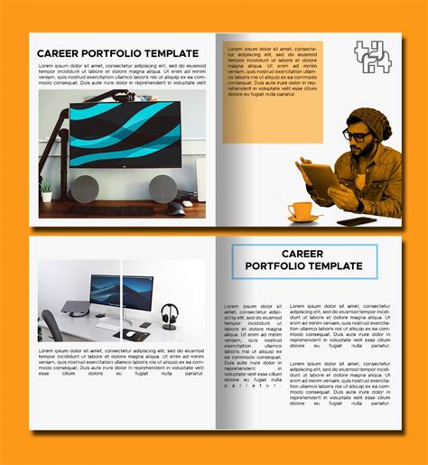 5+ Printable Career Portfolio psd template free | room surf.com