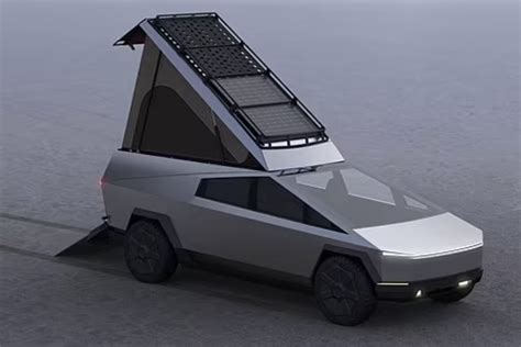 From Tesla Cybertruck to luxurious camper: the $34,000 attachment - RV ...