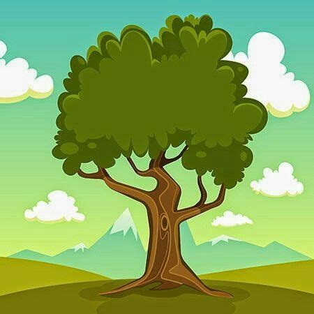 Tree Cartoon Background