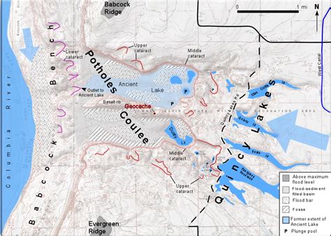 Potholes State Park Campground Map