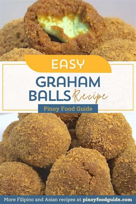 Easy Graham Balls Recipe | Pinoy Food Guide