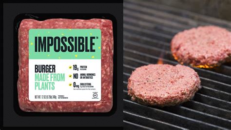 Impossible Burger Is Available at Grocery Stores Today