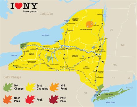 Fall Foliage in New York | Autumn Leaves, Scenic Drives