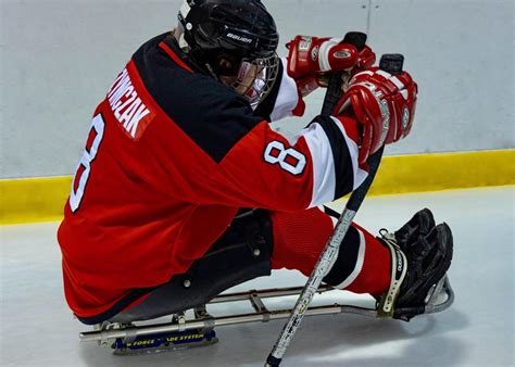 Sled Hockey for Players With Mobility Impairments