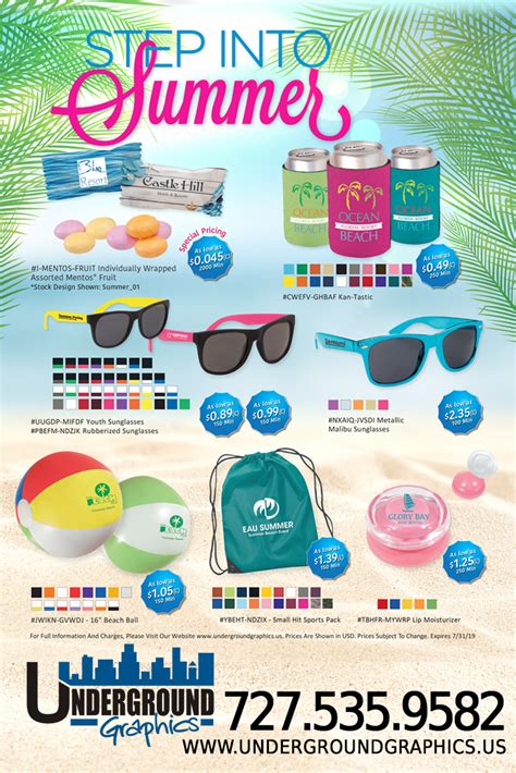 Show off your brand in style this summer. #summerpromotionalproducts # ...