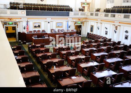 Oklahoma City Capitol Building House of Representatives Chamber Stock ...